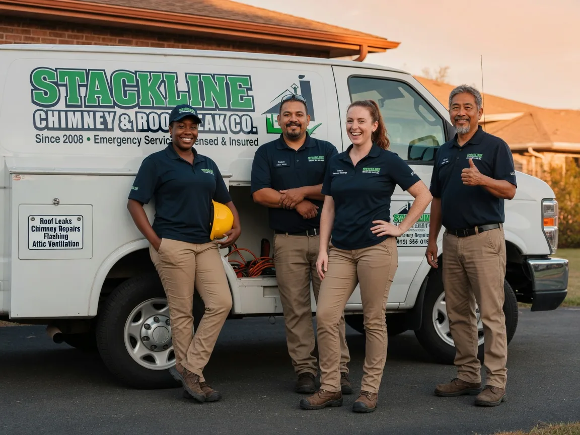 Chimney flashing repair company in Tehuacana, TX